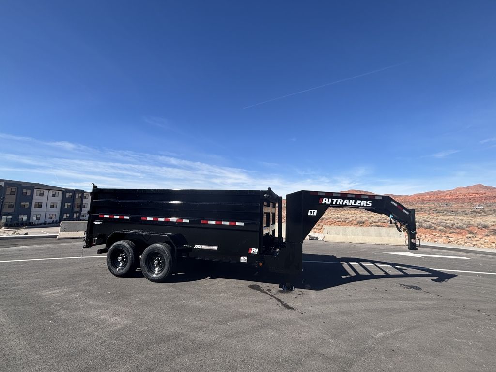2026 PJ Trailers DT 83'' Low Pro Telescopic Dump
