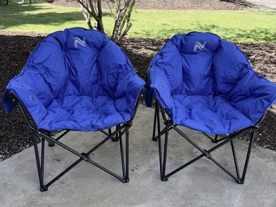 Oversized Heated Camping Chair – Set of 2, Only $150!