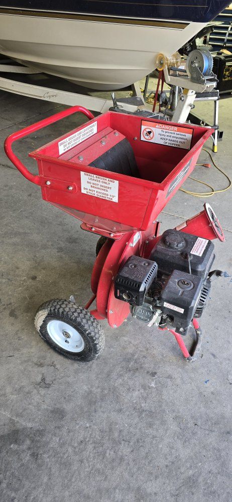 Predator wood chipper