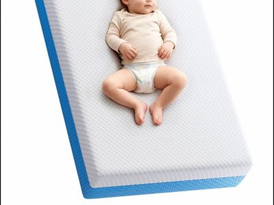 Dual sided crib mattress