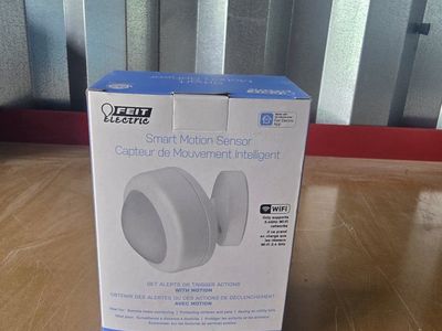 FEIT Electric Smart Motion Sensor Wi-Fi Enabled (2.4GHz) for Home Monitoring & Energy Saving