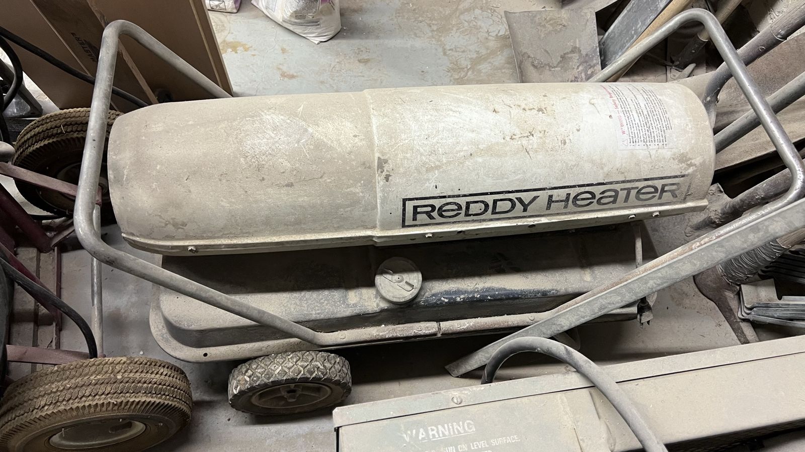 Reddy Heater Kerosene Forced Air Heater - Portable for Workshop/Garage