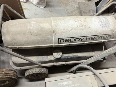 Reddy Heater Kerosene Forced Air Heater - Portable for Workshop/Garage