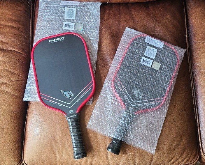 NEW -  OFFICIAL PARROT NFL Pickleball Paddle Toray T700 carbon fiber - Arizona Cardinals MSRP $199