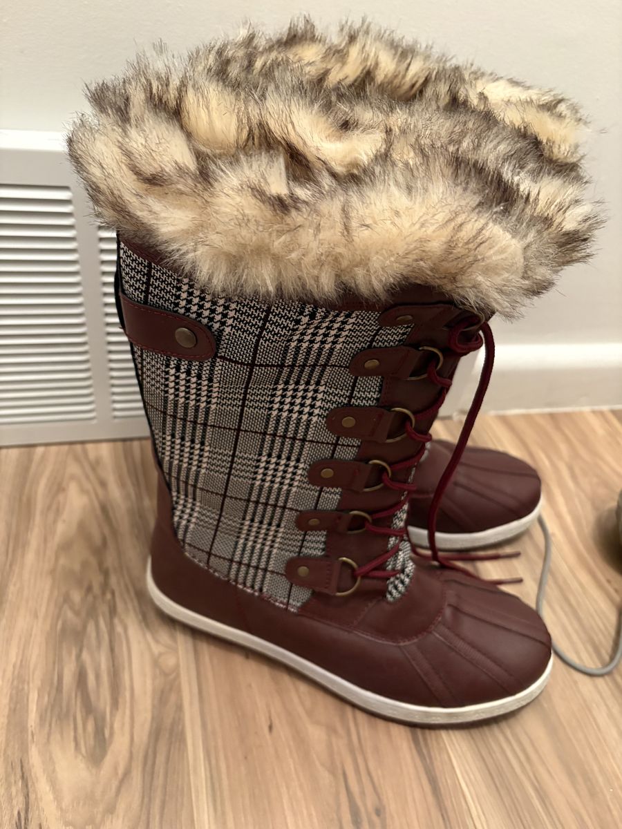 Women Size 8 Cute Cold Weather Boots