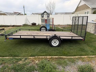 7x14 Flat bed Trailer