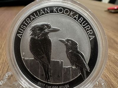 2017 Australian Kookaburra 1 oz .999 Silver Coin - Perth Mint 1 Dollar