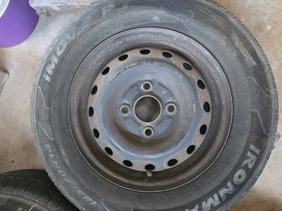 set of 3 steelies 4x114.3 price is obo