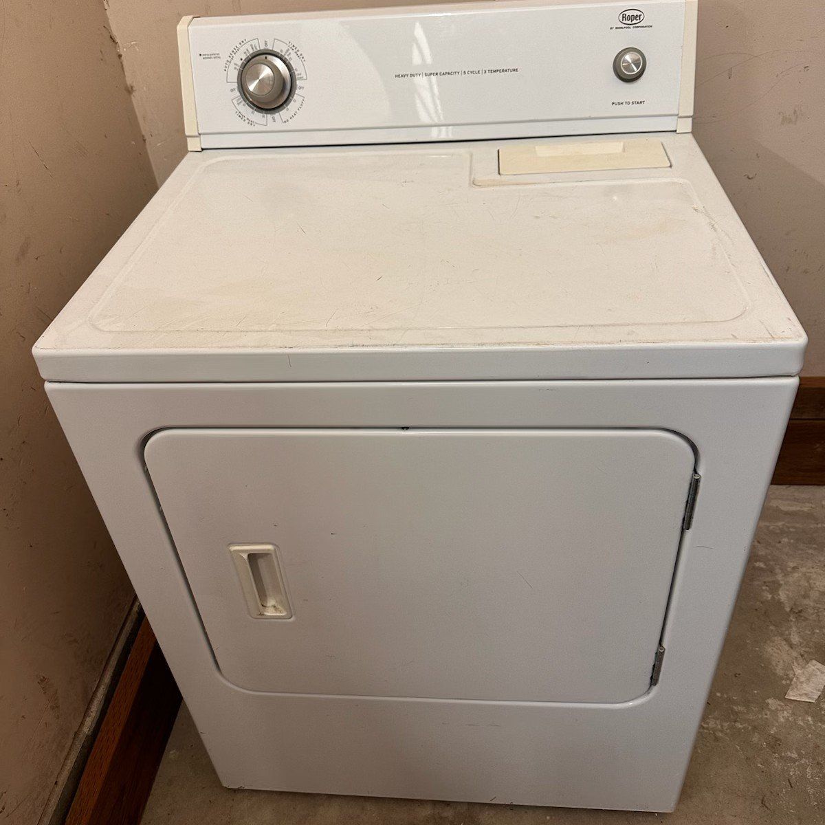 Roper Electric Dryer