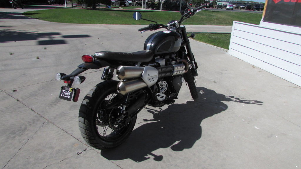2025 Triumph Scrambler 1200 X Sapphire Black