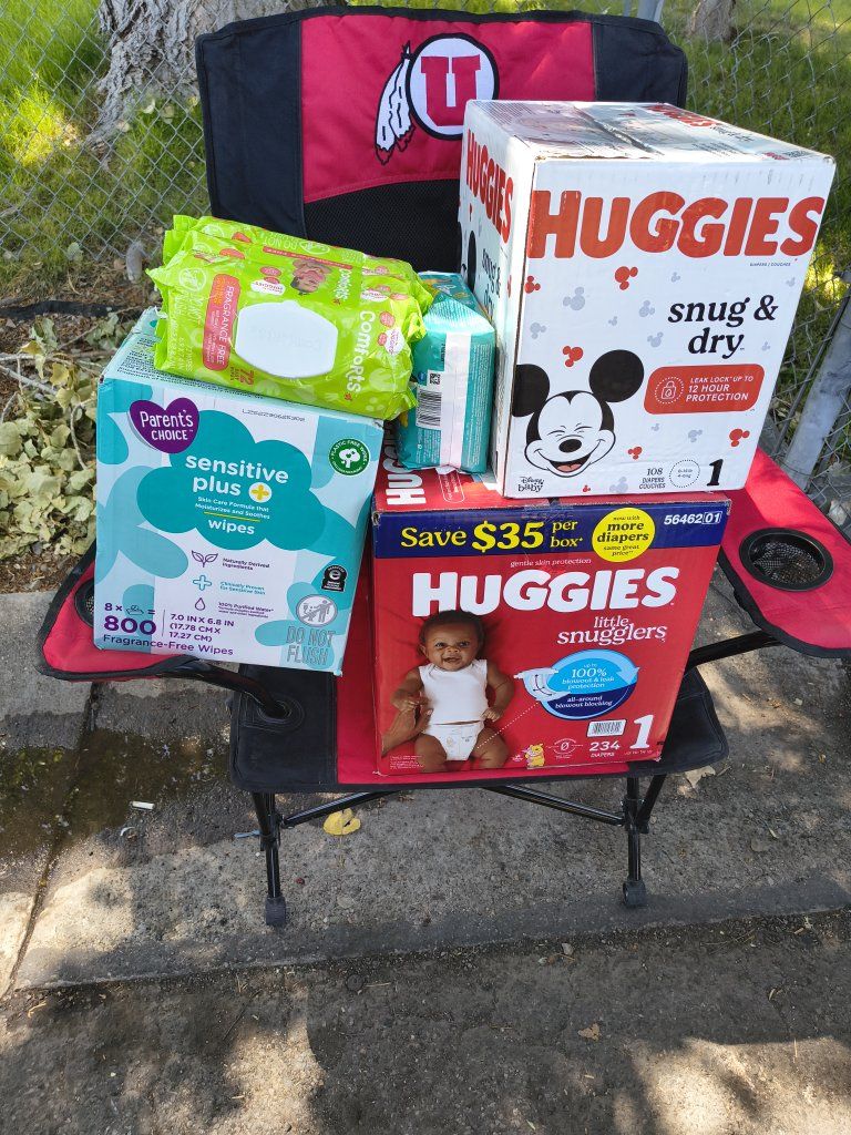 Diapers and wipes