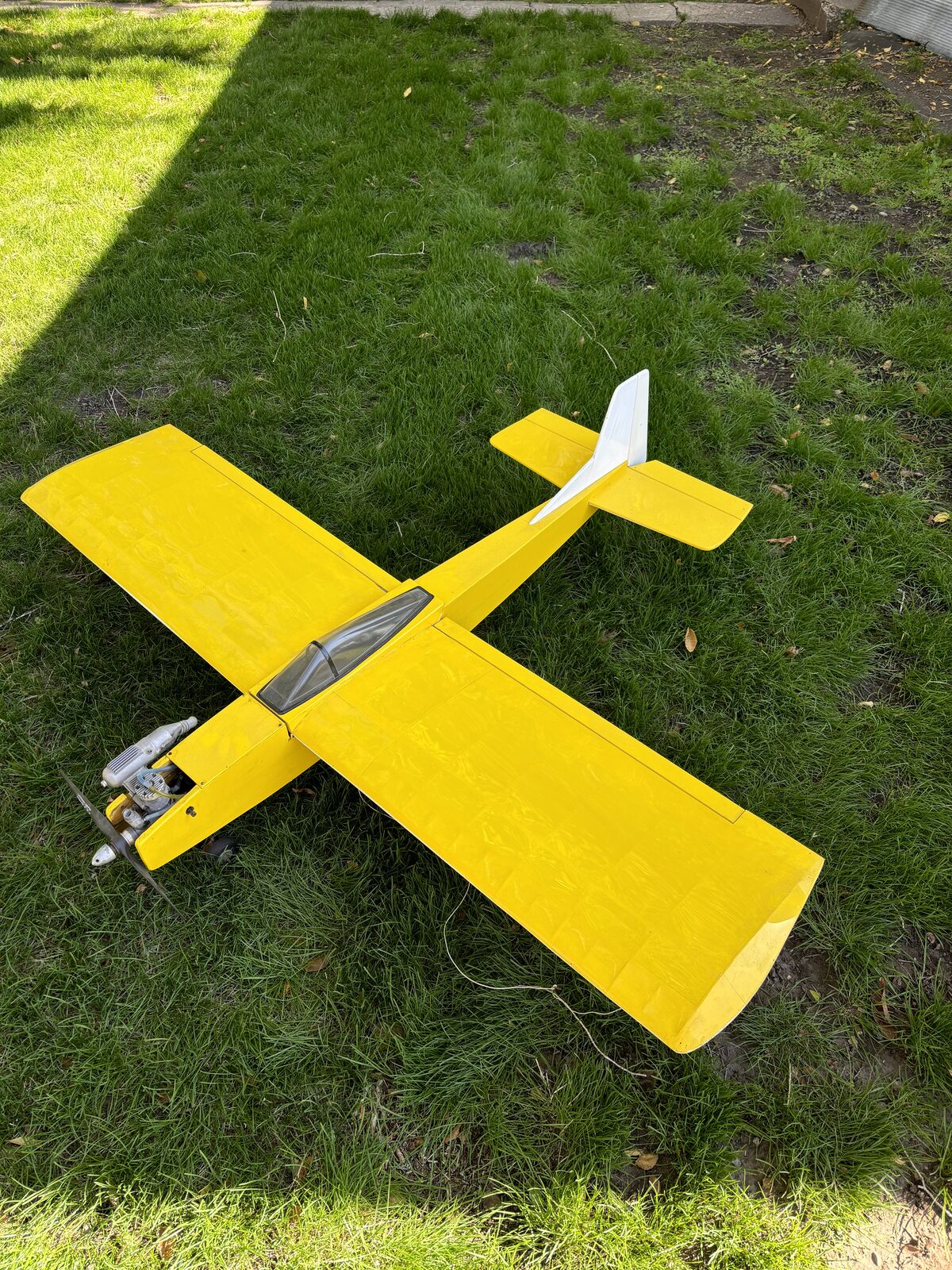 Vintage Rc gas powered airplane