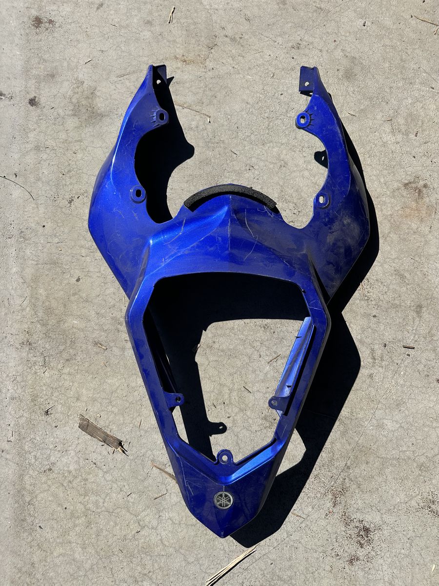 Yamaha Rear Tail Seat Cowling Fairing Fender Blue