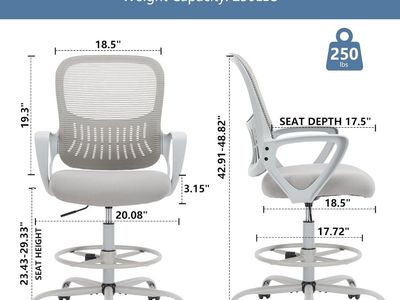 Standing desk/ drafting chair