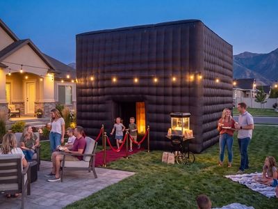Climate-Controlled Outdoor Movie Theater Rental | Delivery & Setup