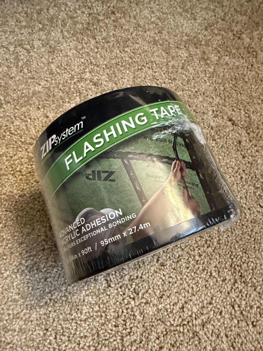 ZIP System Advanced Acrylic Adhesion Flashing Tape 3.74in x 90ft (95mm x 27.4m)