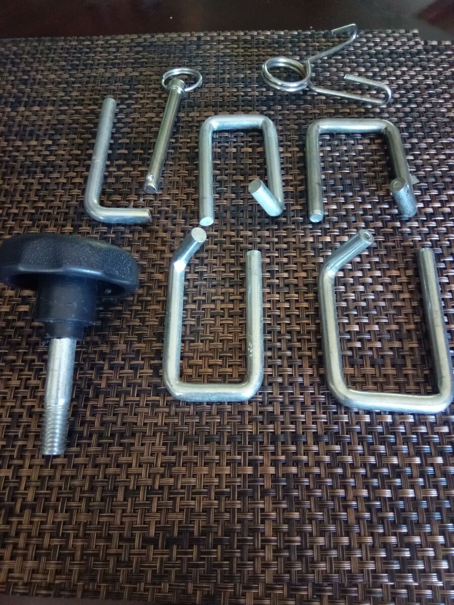 Miscellaneous home gym weight bench clips