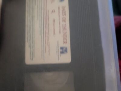 Days of Thunder VHS tape