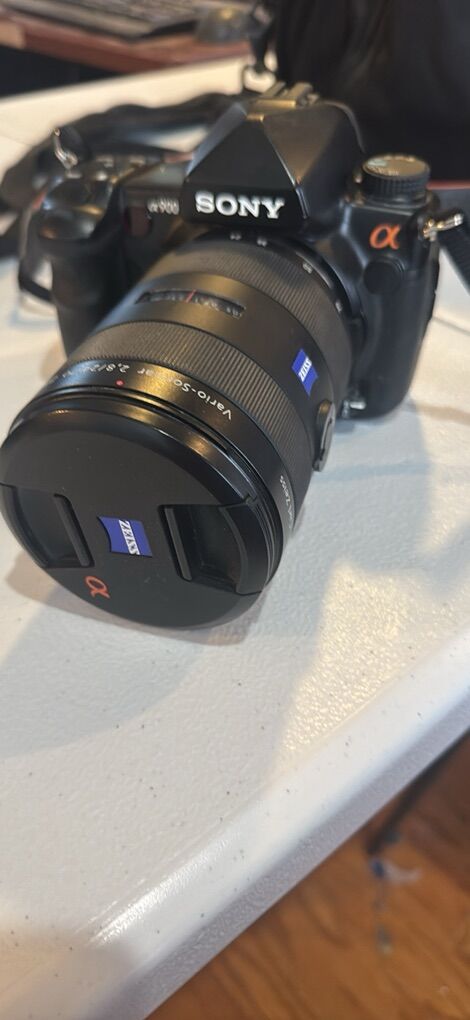 Sony A900 Camera With Lens And Camera Bag Included