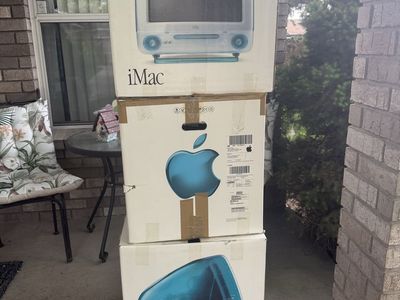 Apple iMac Boxes from 2000