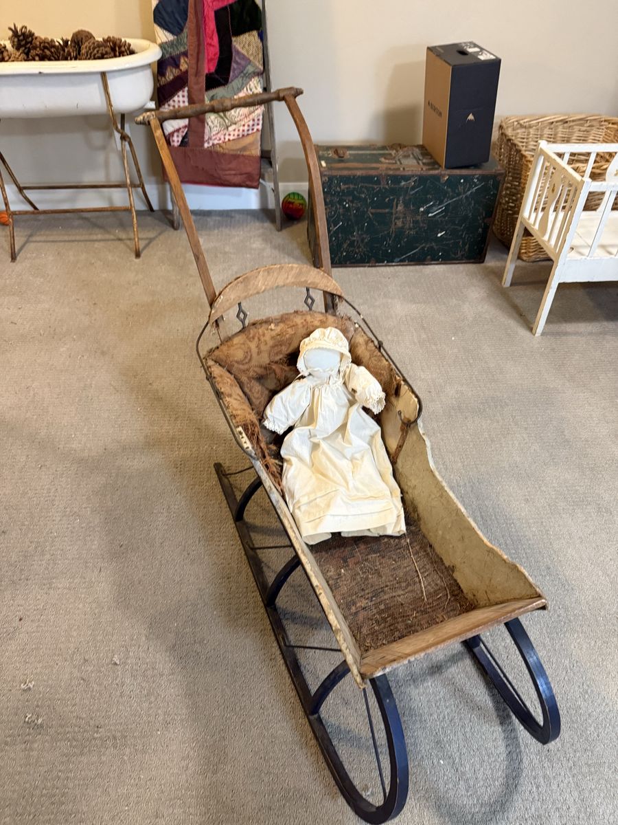 Antique Victorian child sleigh