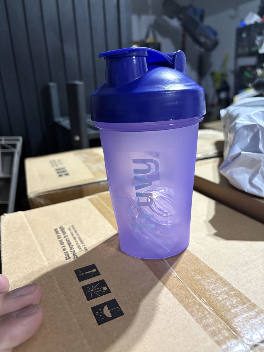 Truvy Purple Shaker Bottle