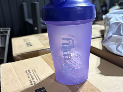Truvy Purple Shaker Bottle