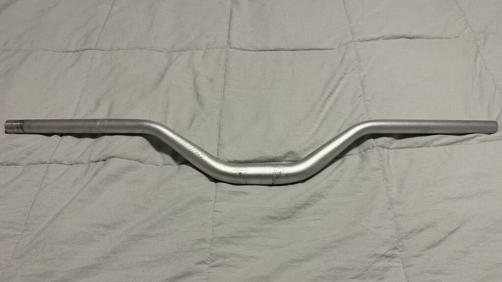 Surron Light Bee x riser handlebars from warp9 (silver)