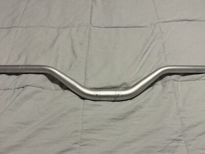 Surron Light Bee x riser handlebars from warp9 (silver)