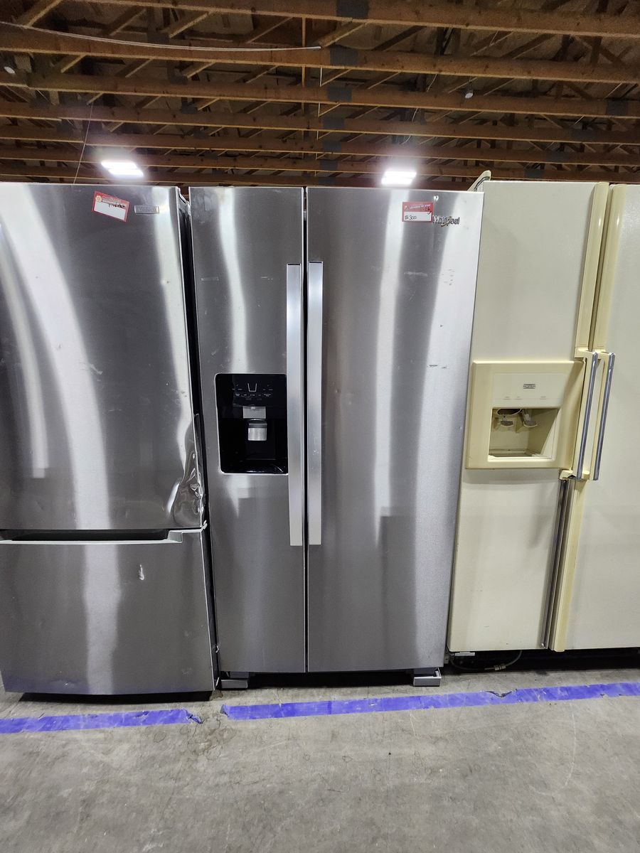 Whirlpool Stainless Steel Side-by-Side Refrigerator