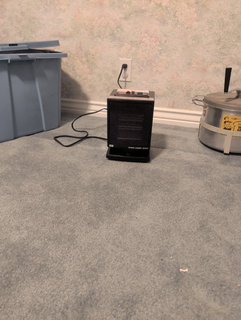 SMC Ceramic Element Heater - Compact, Portable Electric Space Heater