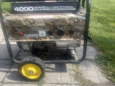 4000W/3500W Champion Generator