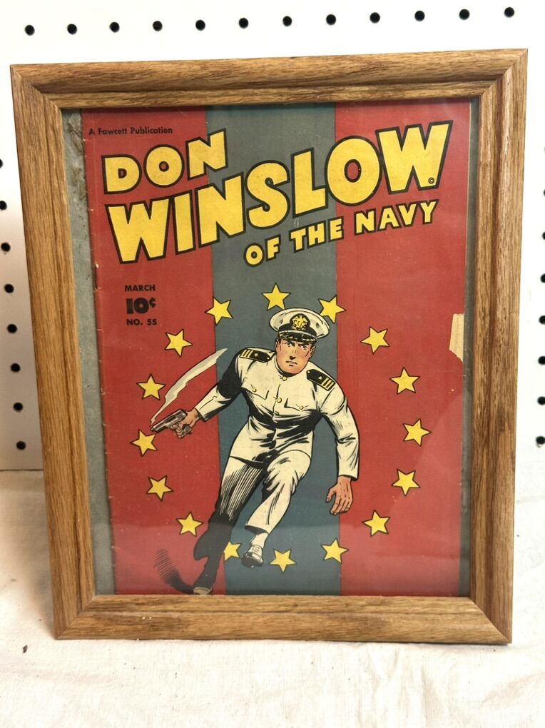 Vintage Comic Book Don Winslow Of The Navy