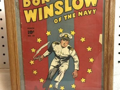 Vintage Comic Book Don Winslow Of The Navy