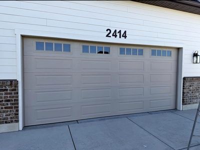 Garage Door Used 18x8 and 10x9 doors full kits and motors