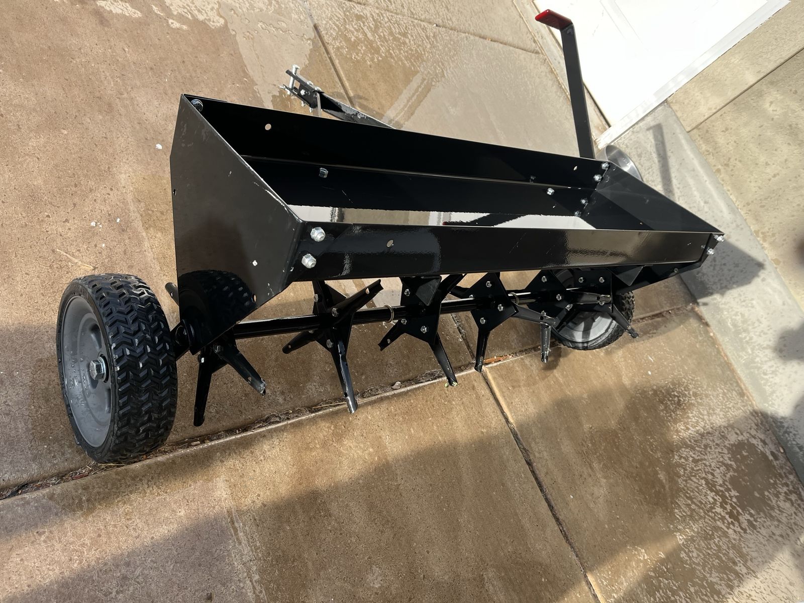 Brinly Pull Behind Aerator New Never Used