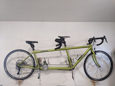 Beautiful DaVinci Tandem Bicycle with Top Car Rack