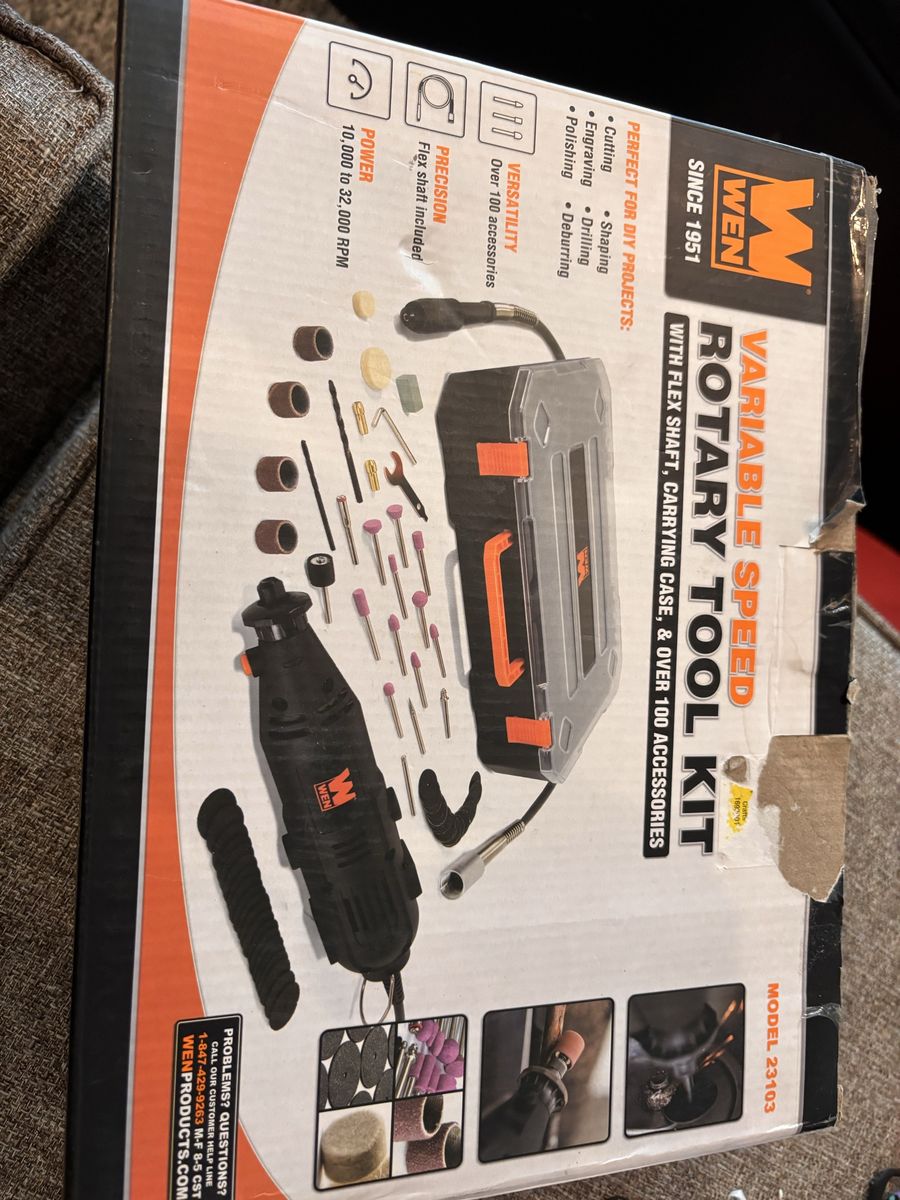 Wen Rotarytool Kit New In Box