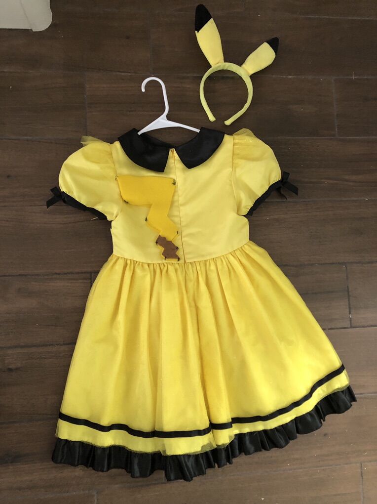 Pikachu Or Bee Costume (Size 6-7)
