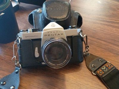 vintage Pentax Spotmatix Film Camera