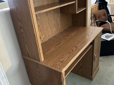 Free used desk with hutch
