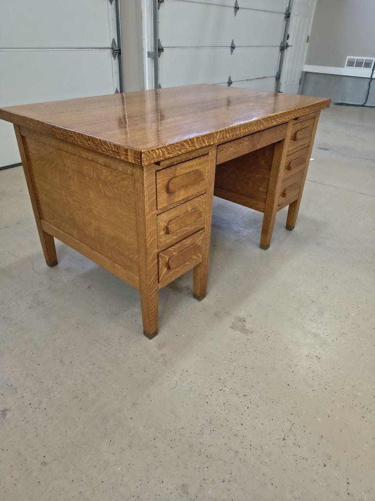 Antique Oak Desk