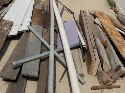 Free Trex decking fencing scraps