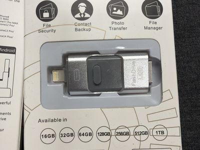 64 GB iPhone iPad iPod flash drive storage new in the box