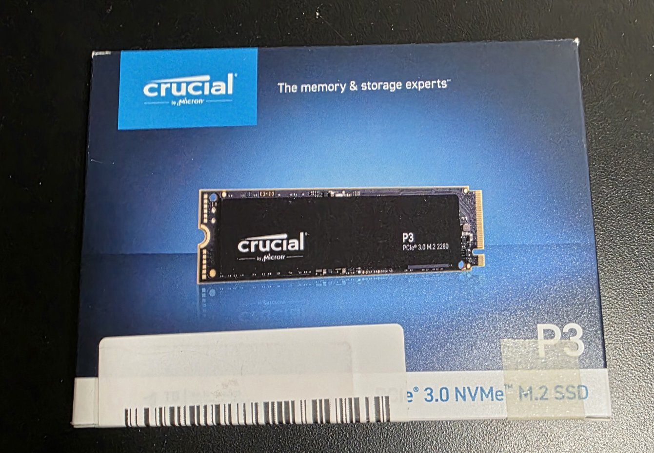 Crucial P3 1tb SSD