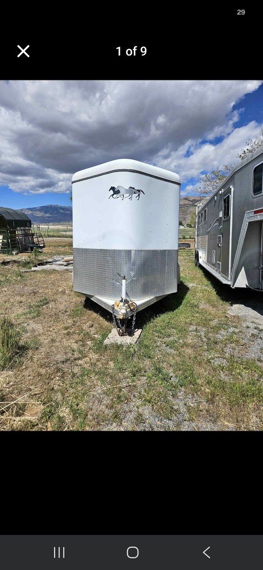2006 circle j outback 2 horse bumper pull