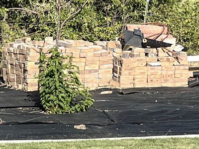 Used yellow bricks