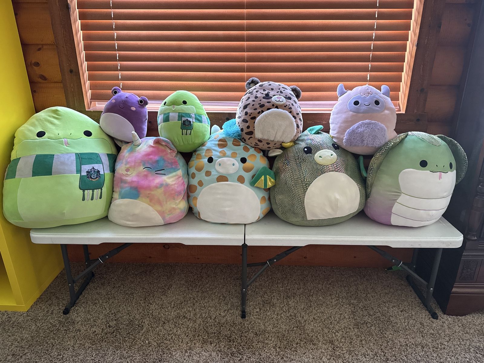 Squishmallows Plush Toy Lot - Mixed Characters & Sizes, Great for Collectors