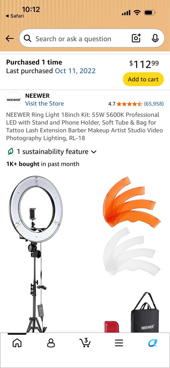 Newer ring light