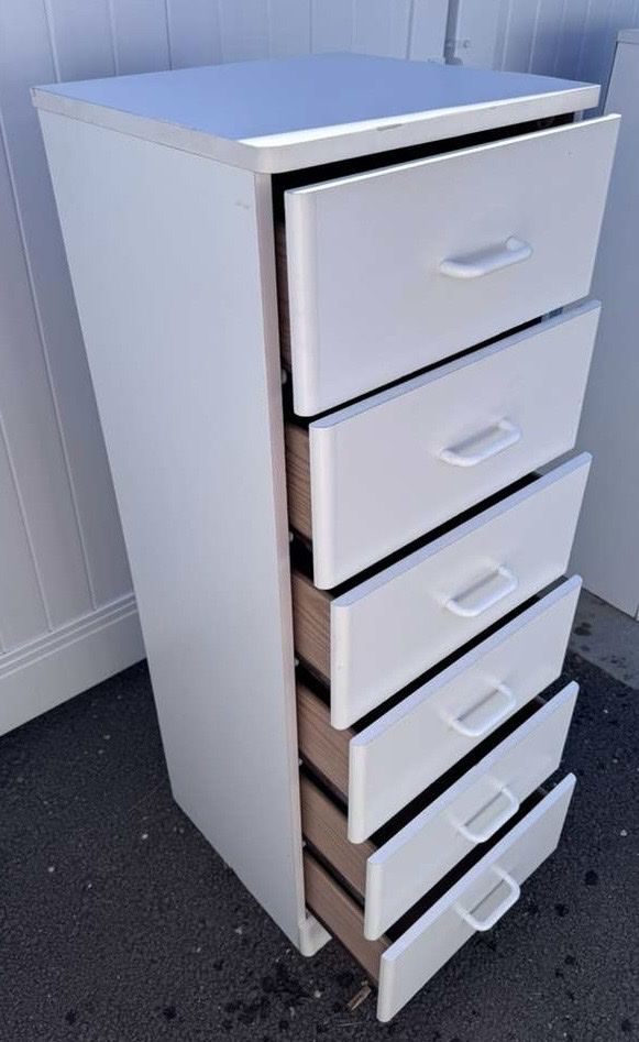 White dresser